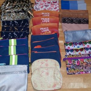 30 Ipsy Makeup Cosmetic Bags + Makeup Samples